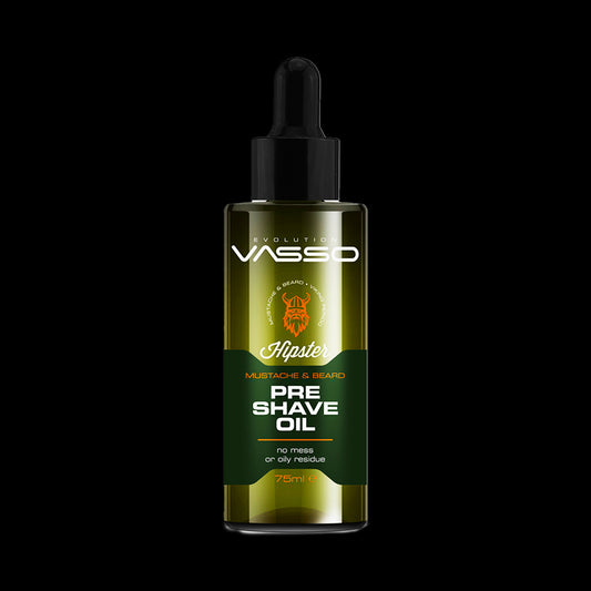 VASSO Pre - Shave Oil (Hipster Collection) - Mustache & Beard Oil