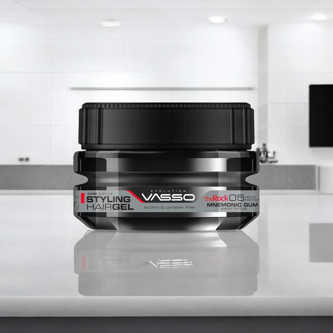 Vasso Mnemonic hair Styling Gum the rock 250ml for Hair strength and style