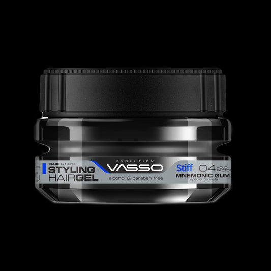 Vasso Mnemonic Styling Gum (Stiff) 250ml - best styling gel for men