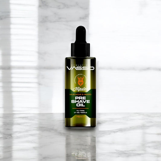 VASSO Mustache & Beard Pre - Shave Oil (Hipster Collection)
