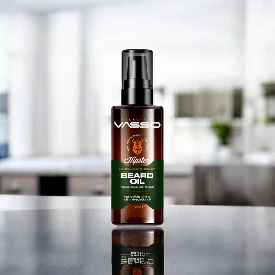 Vasso Hipster Beard & Mustache Oil - beard oil