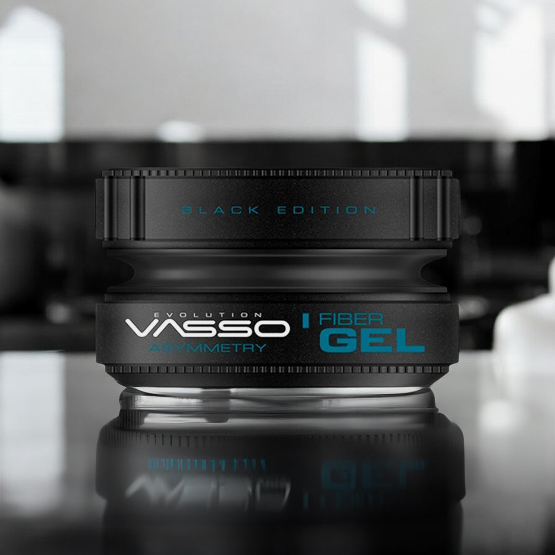 Vasso Black Edition Fiber Gel Assymetry - Hair Gel for man