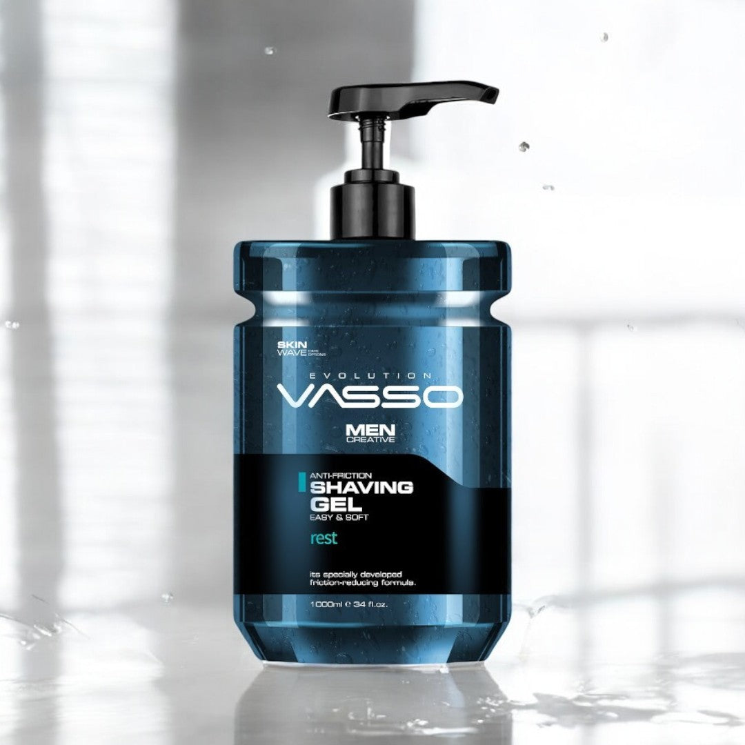 VASSO shaving gel 1000ML - best shaving gel for men 