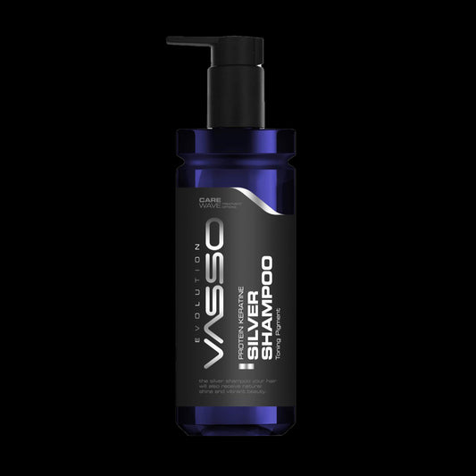 Vasso Silver shade Hair Shampoo for man - Protein Keratine Silver Shampoo