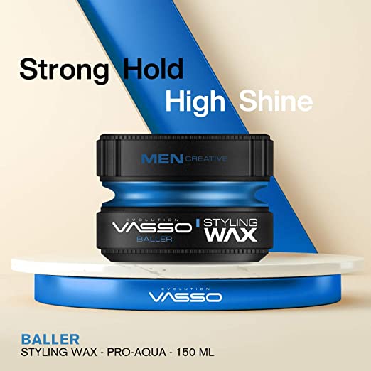 VASSO HAIR STYLING WAX MATTE WAX ( MATTE HEAD) 150 ML – CC Hair & Beauty