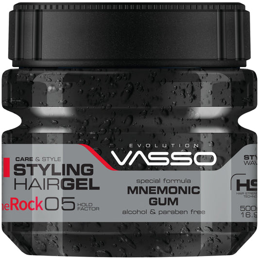 VASSO MNEMONIC STYLING GUM ( THE ROCK ) 500ML