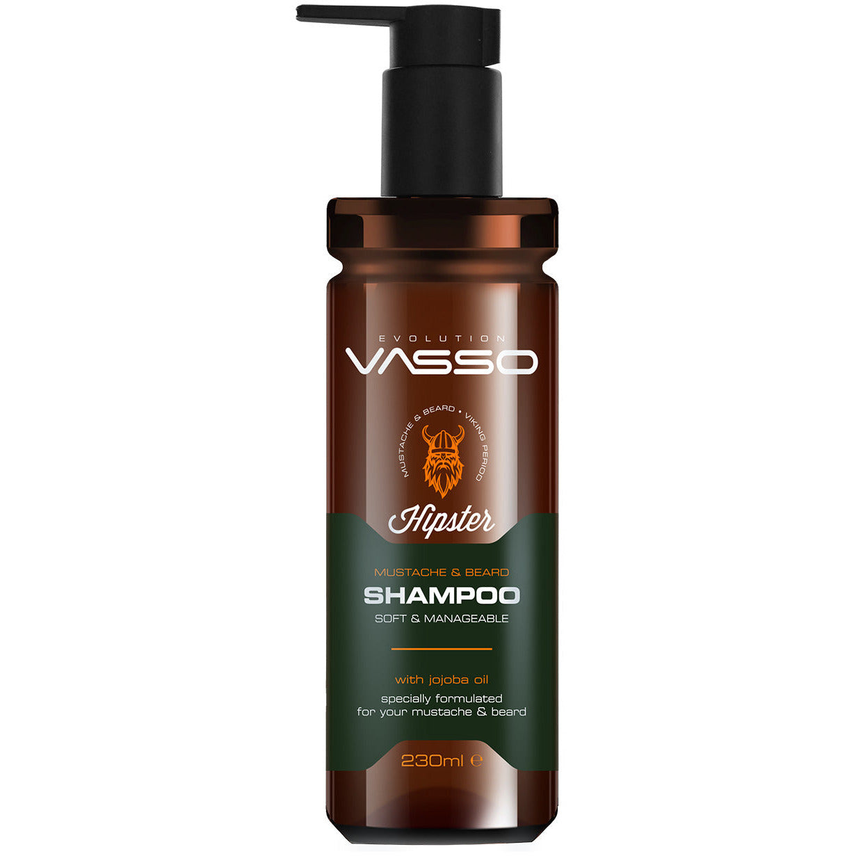 VASSO BEARD & MUSTACHE SHAMPOO (Hipster Collection)