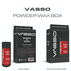 Vasso Hair Styling Powder Wax Box - man grooming and hair products