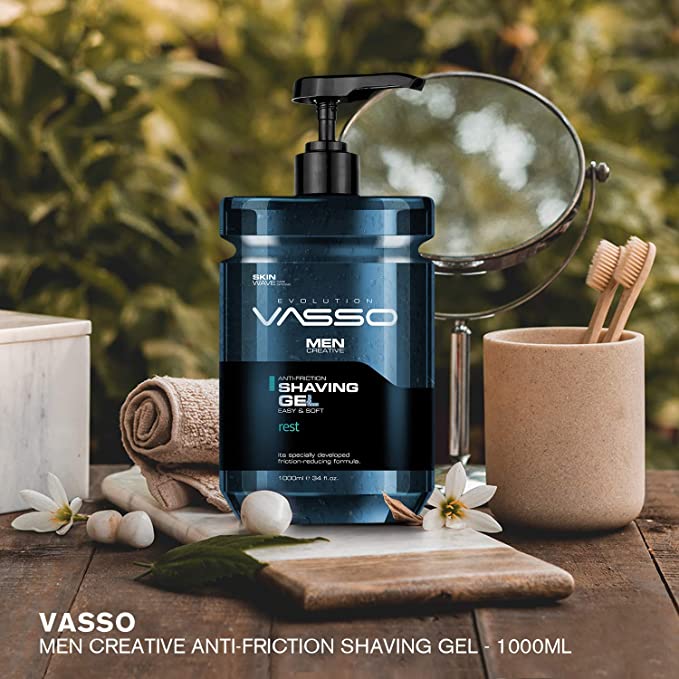 VASSO shaving gel 1000ML - Man's grooming product